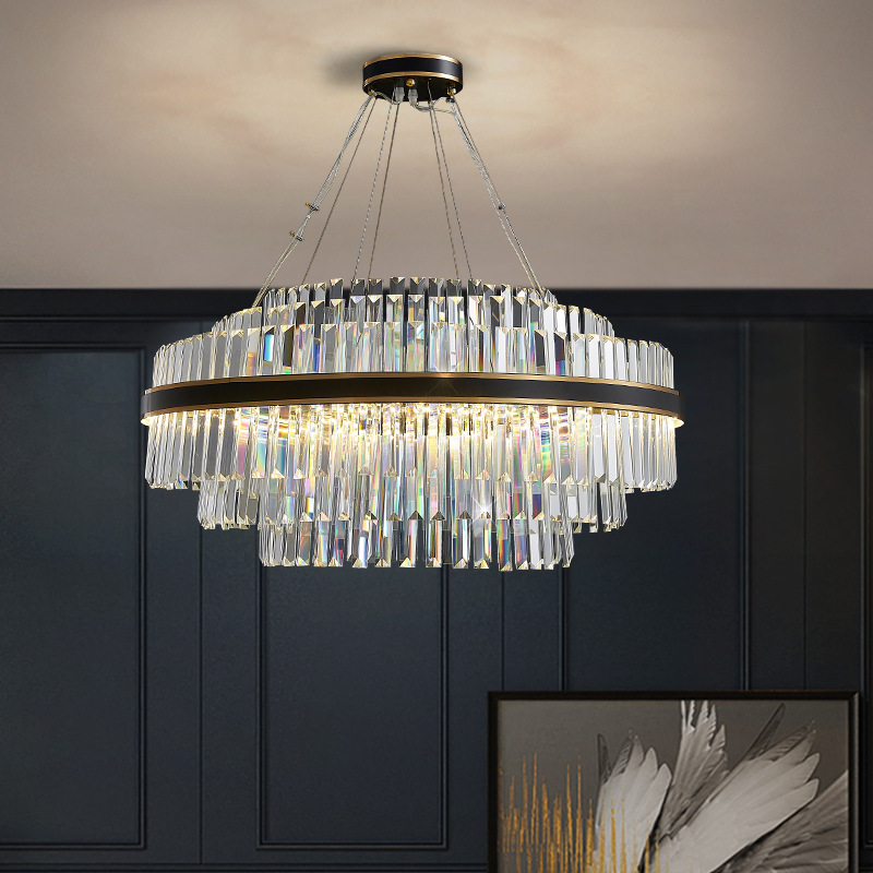 Interior Design Remote - مصابيح معلقة كريستالية LED بأسلوب نوردي