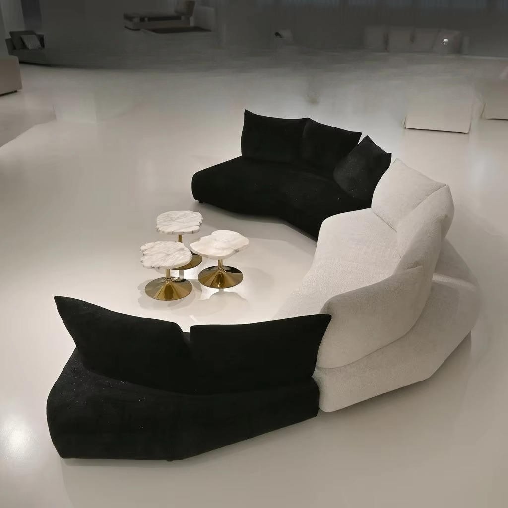 Interior Design Studio - # أريكة حديثة على شكل حرف