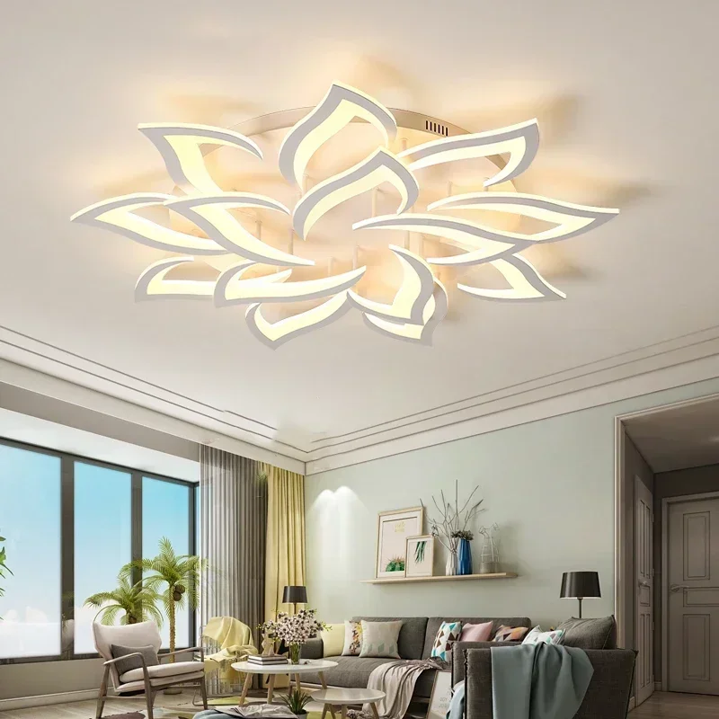 Interior Design Remote - مصمم LED البتلة الثريا غرفة المعيشة