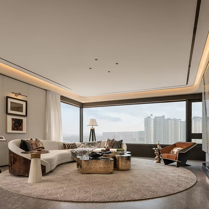 Interior Design Layout - Sanhai Light التصميم الداخلي خطة رئيسية