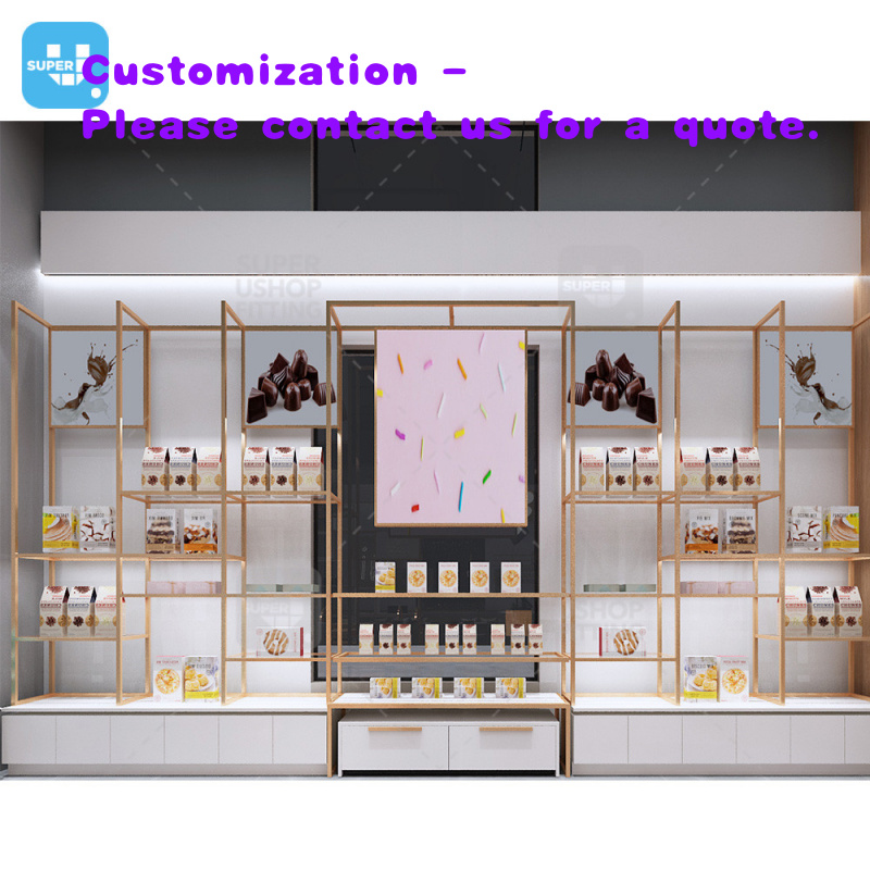 Interior Design Of Cafe - تصميم داخلي مخصص لمحل حلويات فاخر،