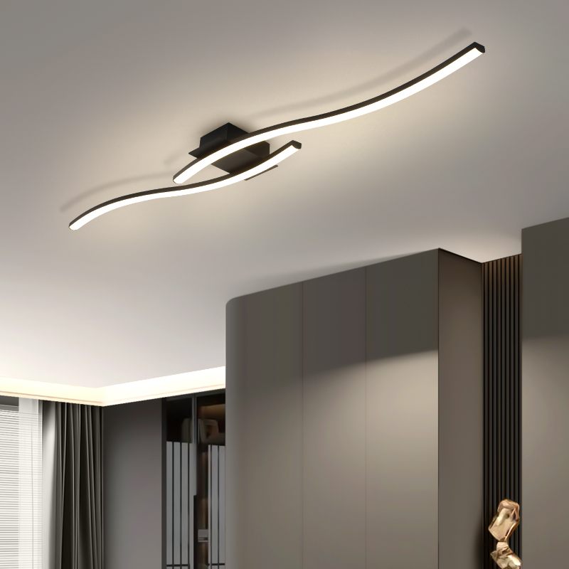 Interior Design Years Of Study - الحديثة الحد الأدنى الأسود ضوء السقف