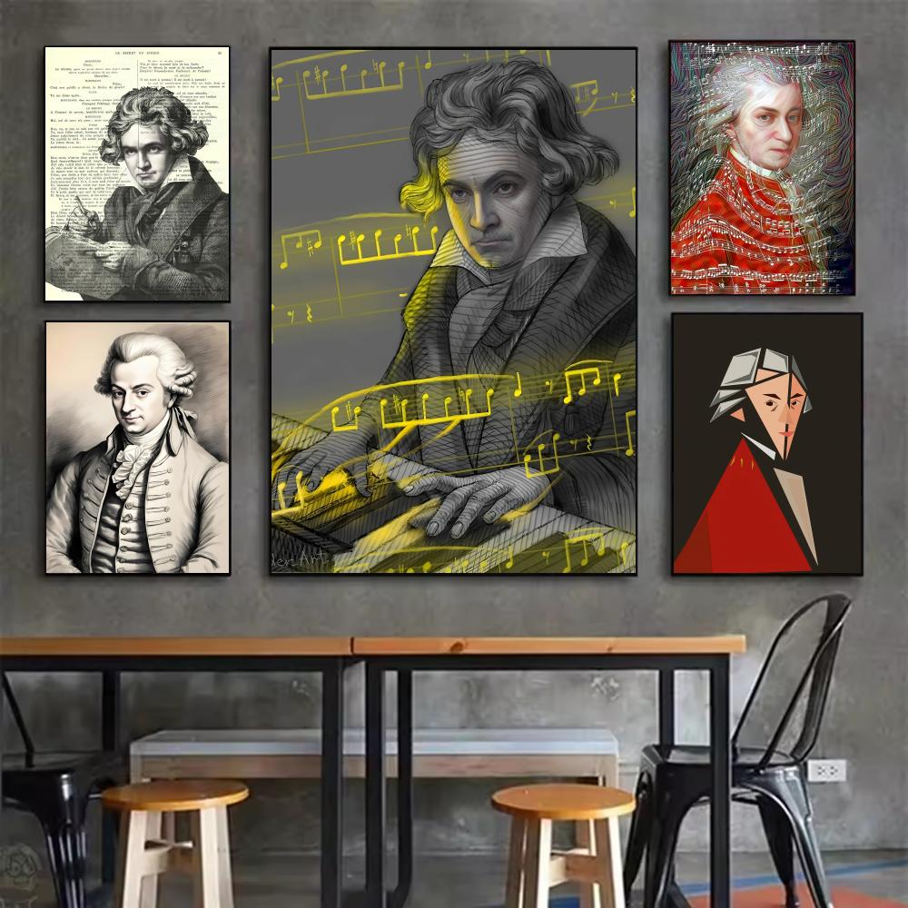 ملصق M-Mozart للموسيقى الكلاسي - مراجعة Interior Design Studio وسعره