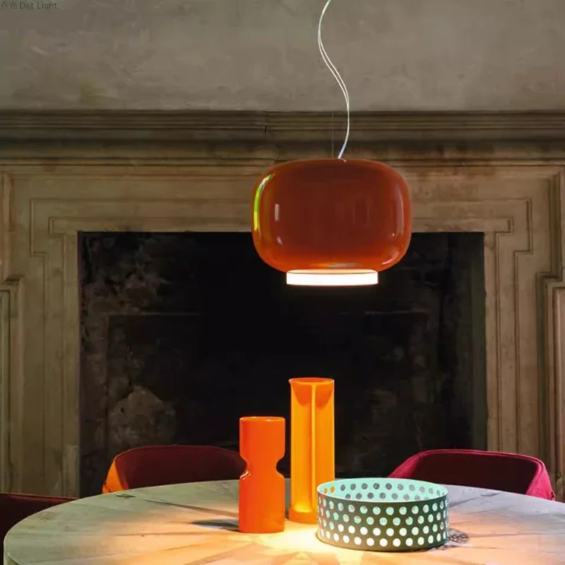 مصباح معلق زجاجي بتصميم إيطالي - مراجعة Interior Design Years Of Study وسعره