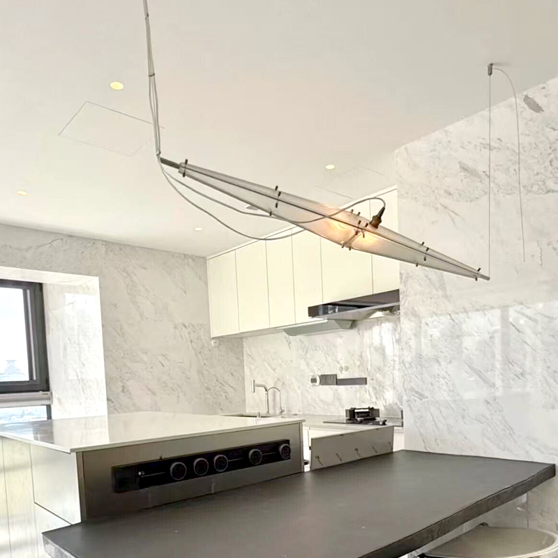 ثريا زجاجية LED بتصميم بسيط، إ - مراجعة Interior Design Years Of Study وسعره