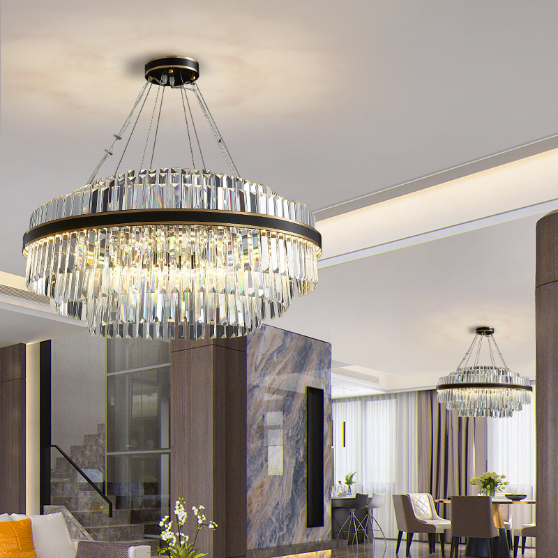 مصابيح معلقة كريستالية LED بأس - مراجعة Interior Design Remote وسعره