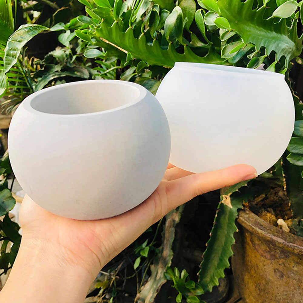زهور كروية قالب من السيليكون ل - مراجعة Ceramic Candle Vessel وسعره