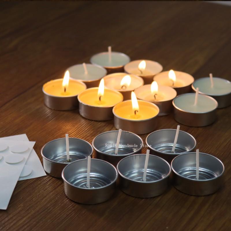 علبة شمع شاي دائرية من الألومن - مراجعة Ceramic Candle Vessel وسعره