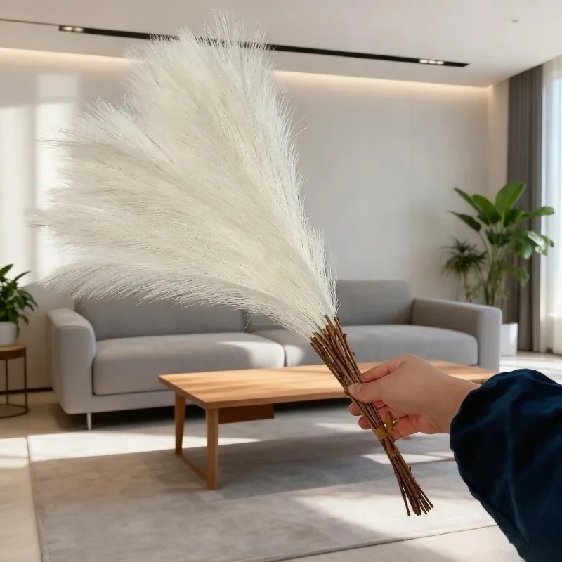 حزمة عشب البامباس الاصطناعي ال - مراجعة Dried Pampas Bundle وسعره