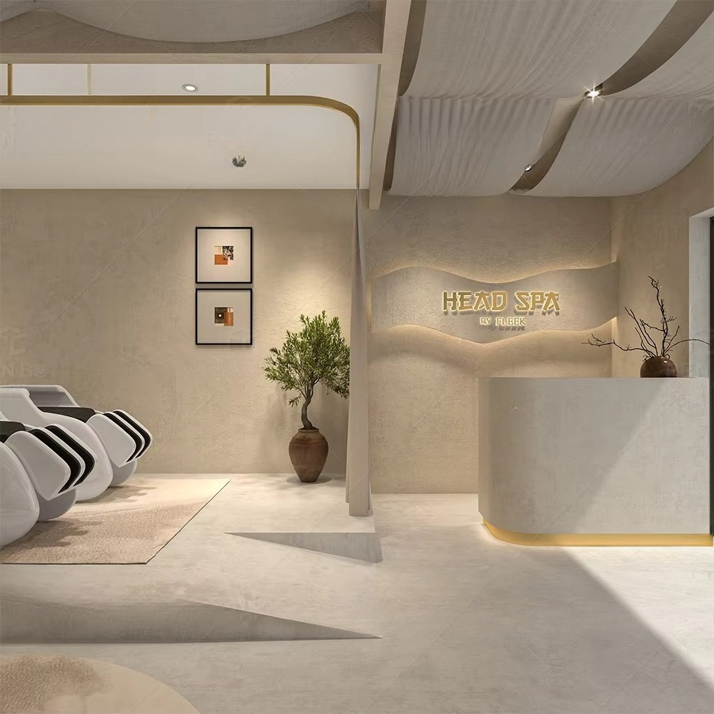 ديكور صالون تجميل فاخر مخصص لت - مراجعة Interior Design Studio وسعره