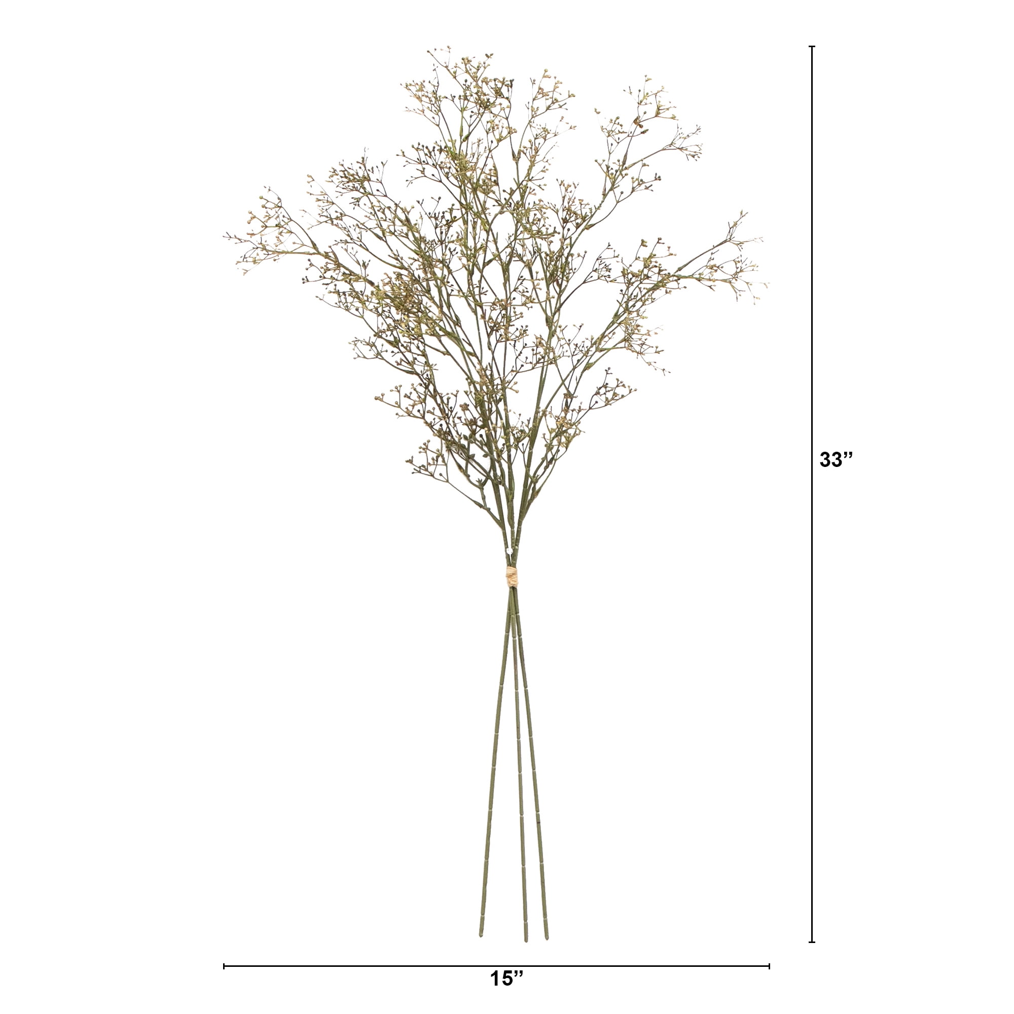 سيقان أرز اصطناعية مجففة لديكو - مراجعة Dried Pampas Bundle وسعره