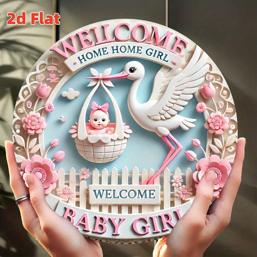 لوحة جدارية دائرية بتصميم 
