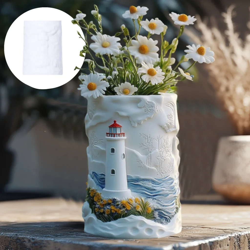 إغاثة الجبال نبات عصاري زهور ا - مراجعة Ceramic Candle Vessel وسعره