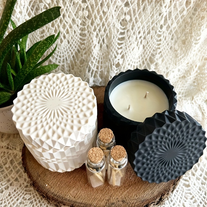 قالب سيليكون جديد لصنع أكواب ا - مراجعة Ceramic Candle Vessel وسعره