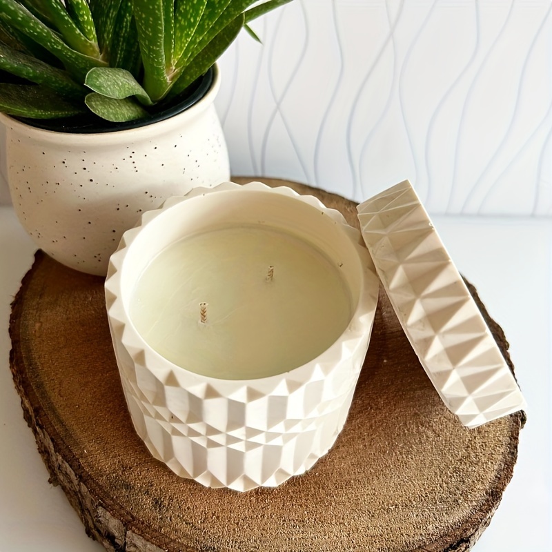 قالب سيليكون جديد لصنع أكواب ا - مراجعة Ceramic Candle Vessel وسعره